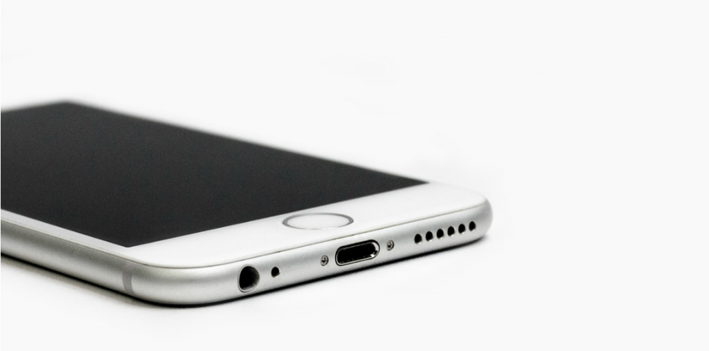 een iPhone waar een verzekering nodig is