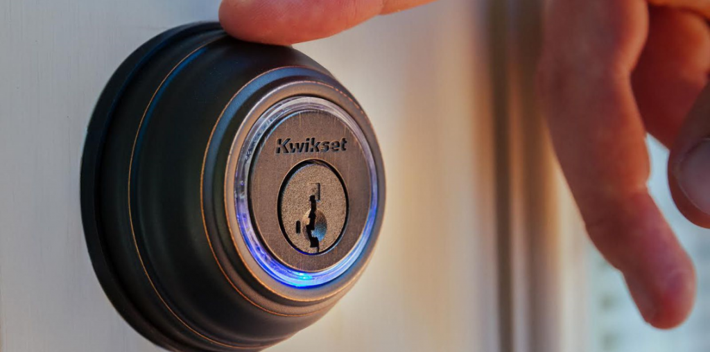 een smart lock voor het beveiligen van huis