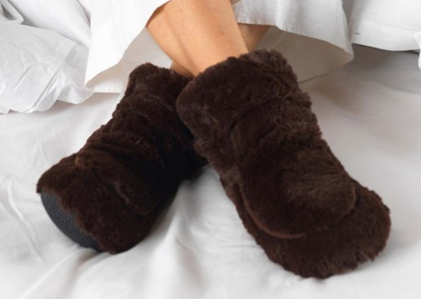 Verwarmde pantoffels